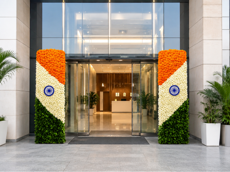 Floral Entrance Gate