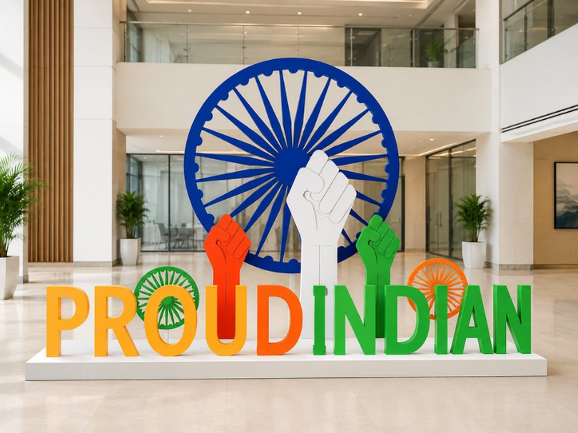 Proud Indian Installation