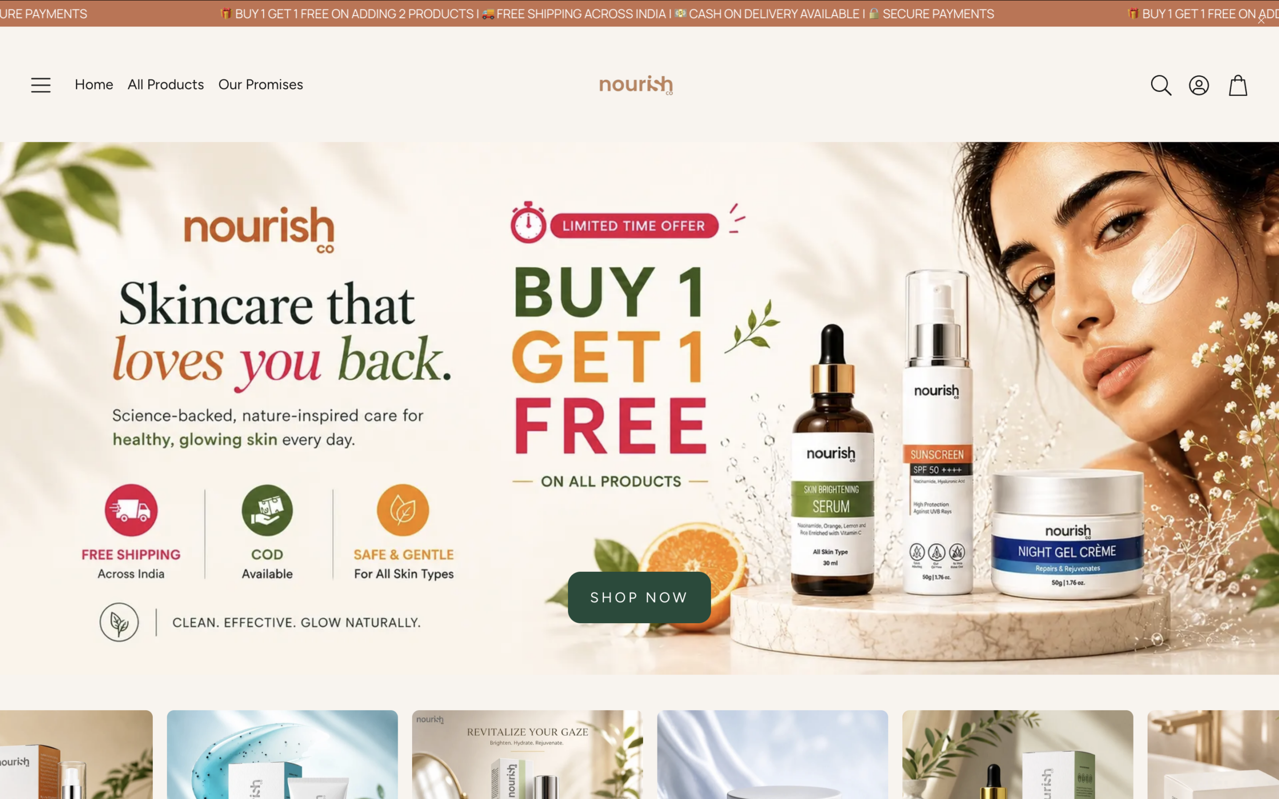 Modern Technology Website Design
